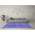 thumbnail image 3 of Ahgly Company Indoor Rectangle Persian Purple Traditional Area Rugs, 6' x 9', 3 of 4