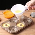 thumbnail image 1 of Feltree Funnel Chocolate Cream Funnel Dispenser Kitchen Baking Tools Cream Cake Dispenser Portion Cup Funnel Oil Spill Cream Funnel Batter Funnel, 1 of 7
