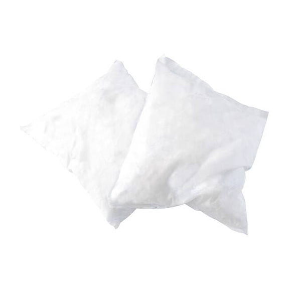 Condor Sorbent Pillow, 28 gal, 18 in x 18 in, Oil, White, 16 PK 436M86