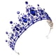 thumbnail image 2 of Tiara de boda Headselio de boda Bridal Tiara Diadema de corona de diamantes de imitación, 2 of 5