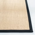 thumbnail image 3 of SAFAVIEH Natural Fiber Jovana Solid Area Rug, Maize/Black, 2'6" x 4', 3 of 11