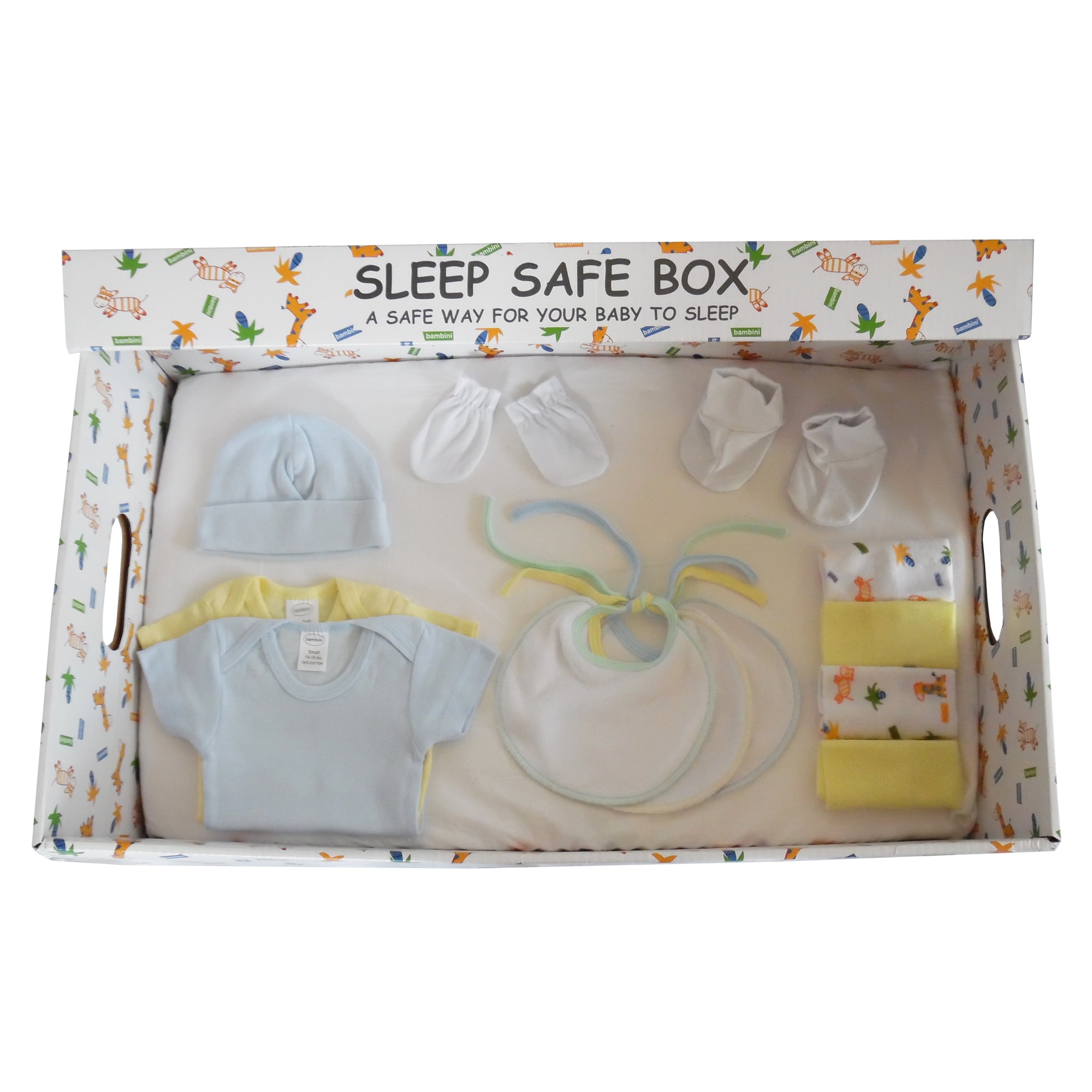 Boy 16 Piece Baby Starter Set Box