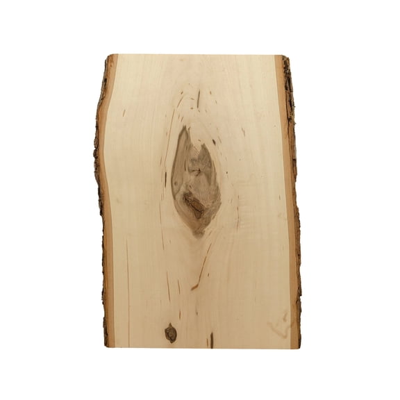 Rustic Basswood Live Edge Plank, for Arts & Crafts and Food Serving