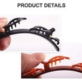 thumbnail image 2 of Pasadores para mujer, diadema con 8 clips, diseño de dientes, doble flequillo, horquilla para peinado, pasadores para mujer, horquilla de peluquero Adepaton LL-1764, 2 of 7