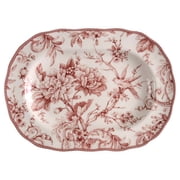 Open Box 222 Fifth Adelaide Maroon Oval Serving Platter 10383732
