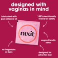 thumbnail image 3 of nixit Condoms | Ultra-Thin & Lubricated | No UTI Causing Chemical Irritants | Free from Toxins, Parabens, Spermicide, Glycerin & Fragrances | Vegan-Friendly Latex | 53mm Wide, 190mm Long (6 x3 Count), 3 of 6