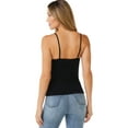 thumbnail image 3 of Sofia Jeans by Sofia Vergara Women's Seamless Lace Cami, 3 of 6