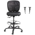 thumbnail image 1 of Safco Tabouret Robuste avec Trousse d'Accoudoirs Alday, Noir, 1 of 6