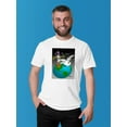 thumbnail image 2 of Scaring Peace Away T-Shirt Men -Jorge Sanchez Armas Designs, Male 5X-Large, 2 of 4