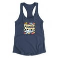 thumbnail image 3 of Friends Forever Color Drops Racerback Tank Women -Image by Shutterstock, Female Large, 3 of 4