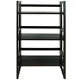 thumbnail image 5 of 3-Shelf Folding Student Bookcase 20.75" Wide-Espresso, 5 of 11