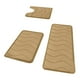 thumbnail image 2 of Juego de alfombras de baño gruesas antideslizantes | Alfombras de terciopelo superabsorbentes y lavables para ducha y bañera., 2 of 8
