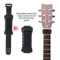 thumbnail image 3 of 3 Pack Electric Guitar Bass String Muter Guitar Fret Wrap Dampener with Punk Style Rivets, 3 of 7