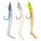thumbnail image 2 of Señuelo de pesca Sharpla Gancho giratorio Cuerpo hueco Cebo de silicona Oro luminoso azul, 2 of 7