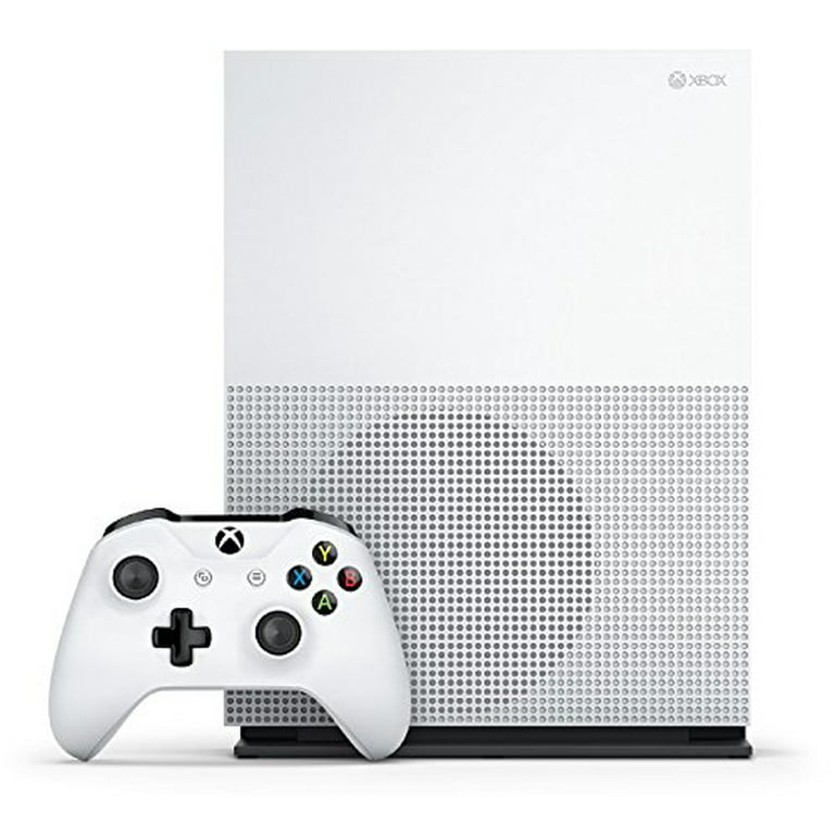 Restored Microsoft Xbox One S 2TB Video Game Console White Matching  Controller HDMI (Refurbished)