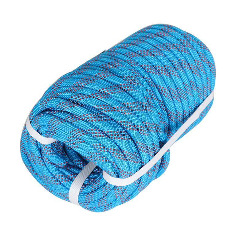 hostic 3/8 Inch 100 Feet Braided Rope 3520 LBS High Strength Polyester Rope  Tree Work Rope for Swing Camping