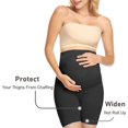 thumbnail image 3 of LinenLoon Seamless Maternity Shapewear. Mid-Thigh Underwear - Pregnancy Must Have, 3 of 5