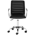thumbnail image 3 of Safavieh Jonika Modern Glam Solid Swivel Desk Chair, 3 of 6