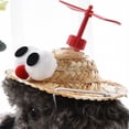 thumbnail image 3 of ShenMo (Rouge-il-s) Petit Chapeau de Paille pour Animaux, 3 of 4