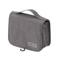 thumbnail image 1 of Neceser de viaje colgante, organizador de cosméticos, bolsa de maquillaje con gancho, para mujer y hombre, almacenamiento portátil, 1 of 2