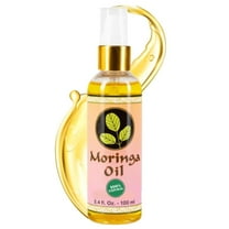 Moringa Oil 3.4 oz, 100% Pure Moringa Oil for Face, Body Skin Natural by Moringa Energy Life (100ml)