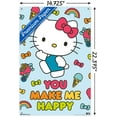 thumbnail image 2 of Hello Kitty - Happy Wall Poster, 22.375" x 34", 2 of 4