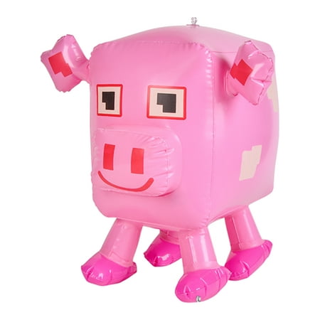 - Inflatable Pixel Animal Pig Beach Swimming Pool Party Favor Toy