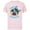 Soft Pink, variant on Disney Lilo & Stitch Always Chillin’ - Short Sleeve Cotton T-Shirt for Adults - Customized-Black