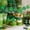 Green, variant on 12Pcs St. Patrick's Day Decoration Wooden Shamrock Pendant, 4-Pattern Green Clover Hanging Ornaments Irish Decor for Holiday Party & Home Living Room