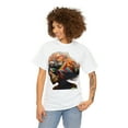 thumbnail image 3 of Unisex Heavy Cotton T-Shirt Rainbow Drawn Female, 3 of 4