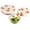 D, variant on 3Pcs/Set Reusable Beeswax Food And Reusable Food Sustainable Fresh Design Beeswax Wrappings Bowl Cover Waste Biodegradable Sandwich,Three Piece Set Of Fresh-Keeping Cloth (Clearance)