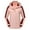 Pink, variant on Lolmot Winter Coats for Women Waterproof Rain jacket Lightweight Active Outdoor Hiking Travel Raincoat with Removable Hood