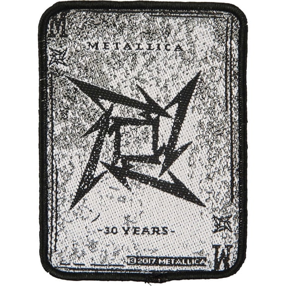 Men's Metallica Dealer Woven Patch Black