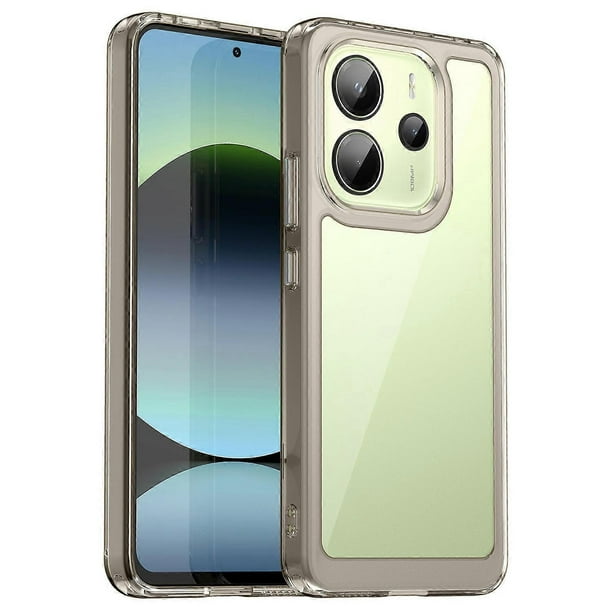 For Xiaomi Redmi Note 14 4G (164.84x78.15x8.16mm) Case TPU + Acrylic Protective Clear Phone Cover -