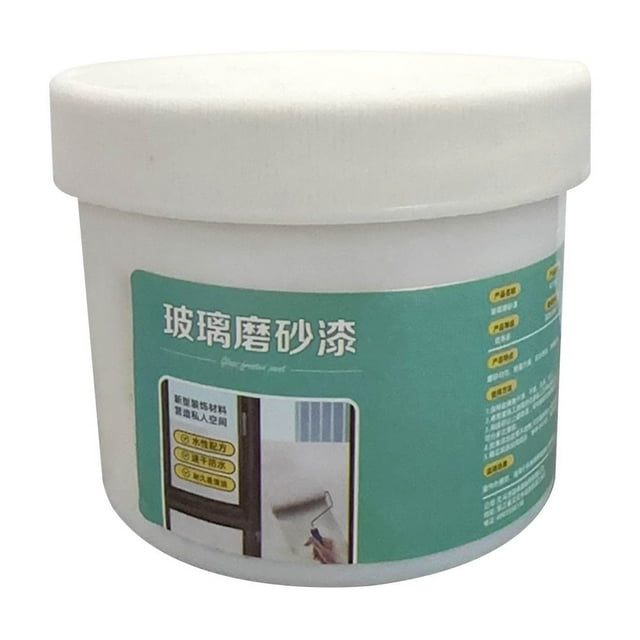 Herramientas para el hogar, herramientas de jardinería, mejoras para el hogar, pintura esmerilada para vidrio a base de agua, antimirones, translúcida, impermeable, para uso en oficina y hogar, 300 ml