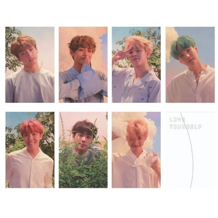 Love Shopper - Fancyleo Fashion BTS Bangtan Boys Love Yourself Album Poster Signature Photo Card