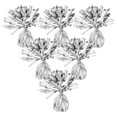 thumbnail image 4 of 6Pcs Balloon Pendant Weights Rectangular Block Silver Elegant Design for Parties, 4 of 8