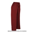 thumbnail image 3 of Pantalón George para Dama, Recto Ancho Vino T M, 3 of 4