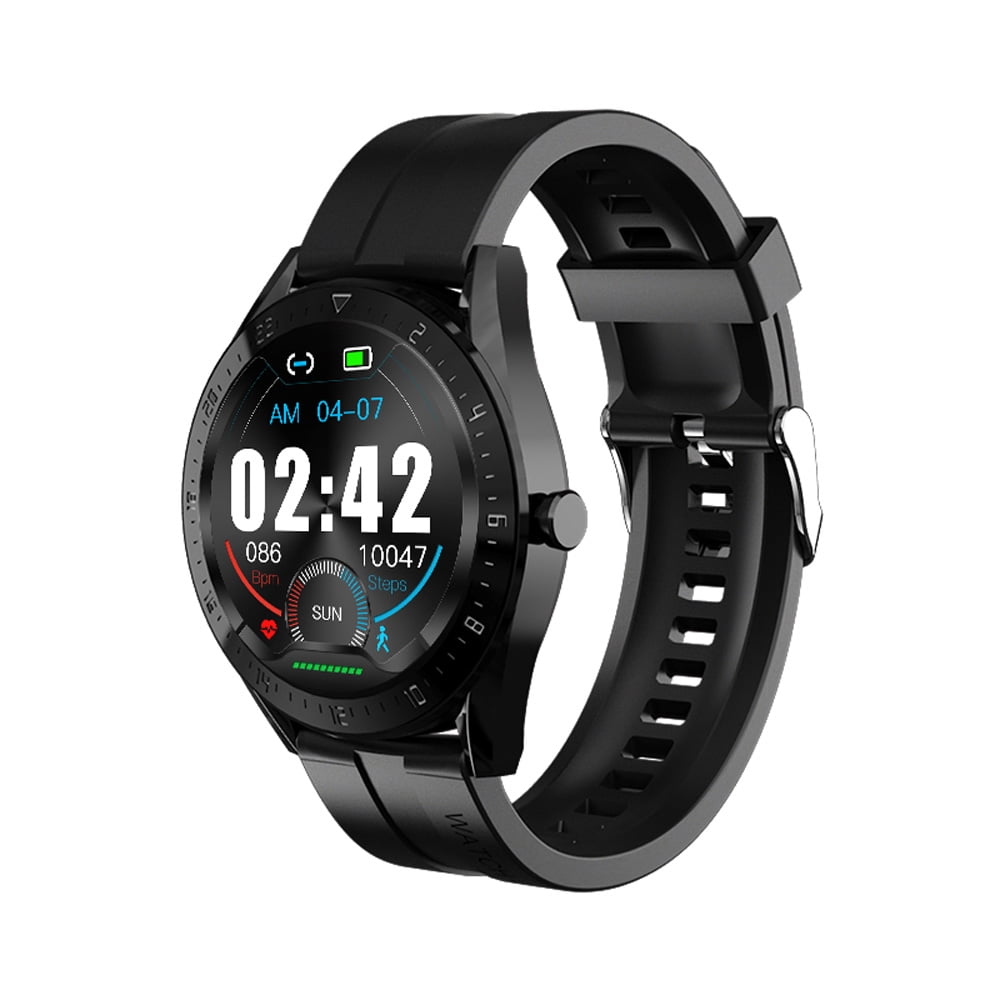K60 Smart Watch Men Women Full Touch Round Screen Smart Watch Heart Rate  Fitness Tracker Music Control Custom Dials Sport Watches - Walmart.com