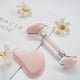 thumbnail image 2 of Rodillo de jade y gua sha, rodillo facial, rodillo de belleza facial, herramientas para el cuidado de la piel, masajeador de cuarzo rosa BAIMEI para cara, ojos, cuello, músculos corporales, relajante y alivia líneas finas y arrugas ER, 2 of 5