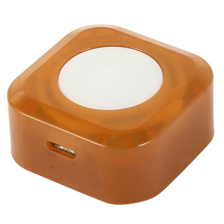 

1PC LED Touch Night Lamp Colorful Festive Atmosphere Lights USB Charging Night Light Creative LED Patting Lamp Household Bedroom Lamp for Home Festival (Waterproof Style Coffee)