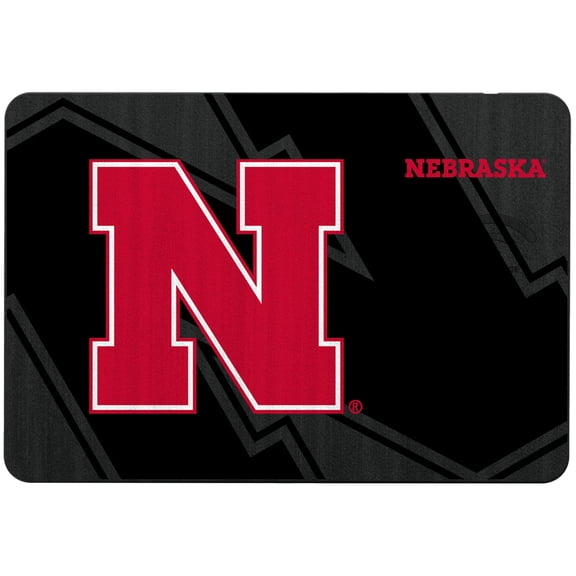 Keyscaper Nebraska Huskers 15W Fast Wireless Charger and Mouse Pad