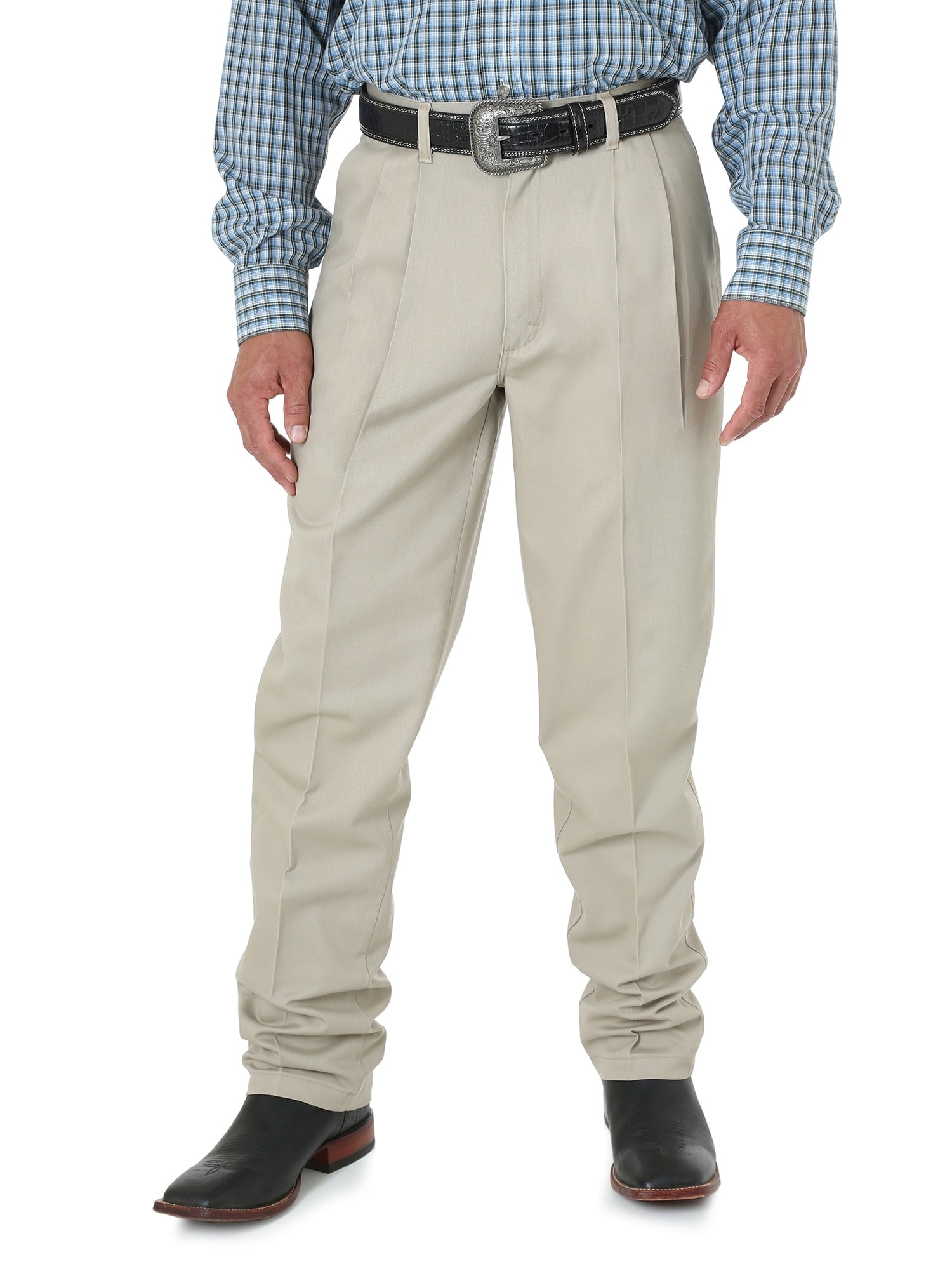 wrangler pleated pants
