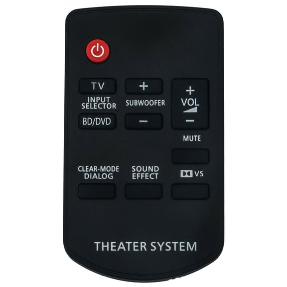 New N2QAYC000027 Replace Audio Remote for Panasonic SC-HTB10 SC-HTB500 SAHTB10