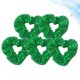 thumbnail image 2 of GOOHOCHY 5 piezas lindas bandas navideñas para el cabello Lentejuelas Cuerda para el cabello Lazo para el cabello Soportes de cola de caballo Accesorios para el cabello para mujeres Chicas (Verde), 2 of 8