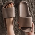 thumbnail image 7 of HNMKIU Comfy Slippers for Women Men Summer Beach Non Indoor Outdoor Soft Bottom Quick Drying Multiple Sizes Women Shoes Coffee,6.5, 7 of 7