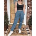 thumbnail image 5 of Pinspark Sweatpants Women Fleece Sweatpant Baggy Winter Warm Joggers Pant Outdoor Sweat Pants Drawstring Trousers Pockets, 5 of 6
