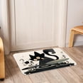 thumbnail image 6 of Turntable Non-Slip Polyester Bath Rug, Machine Washable Area Rugs for Bathroom and Chair Rug, 6 of 6