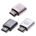 thumbnail image 4 of Adaptador ficticio virtual compatible con HDMI 1.4 DDC EDID Display Emulator para Miner (gris) Likrtyny Componentes de Computadoras, 4 of 5