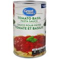 thumbnail image 1 of Great Value Tomato Basil Pasta Sauce, 1 of 4